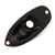 Jack Plate for Strat, Black