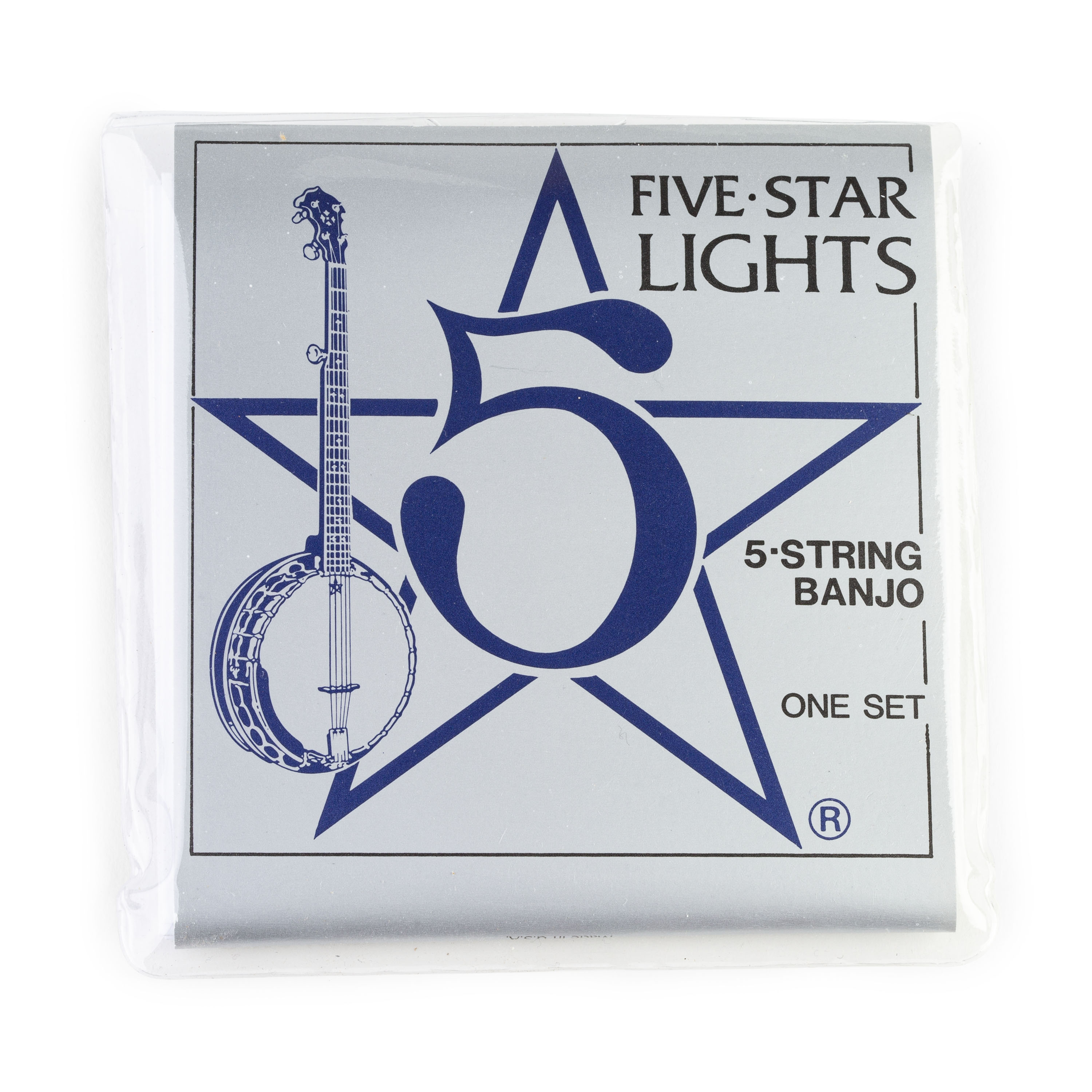 Five-Star Banjo Strings, Light 5-string (0.009" - 0.020") Five-Star Banjo Strings, Light 5-string (0.009" - 0.020")