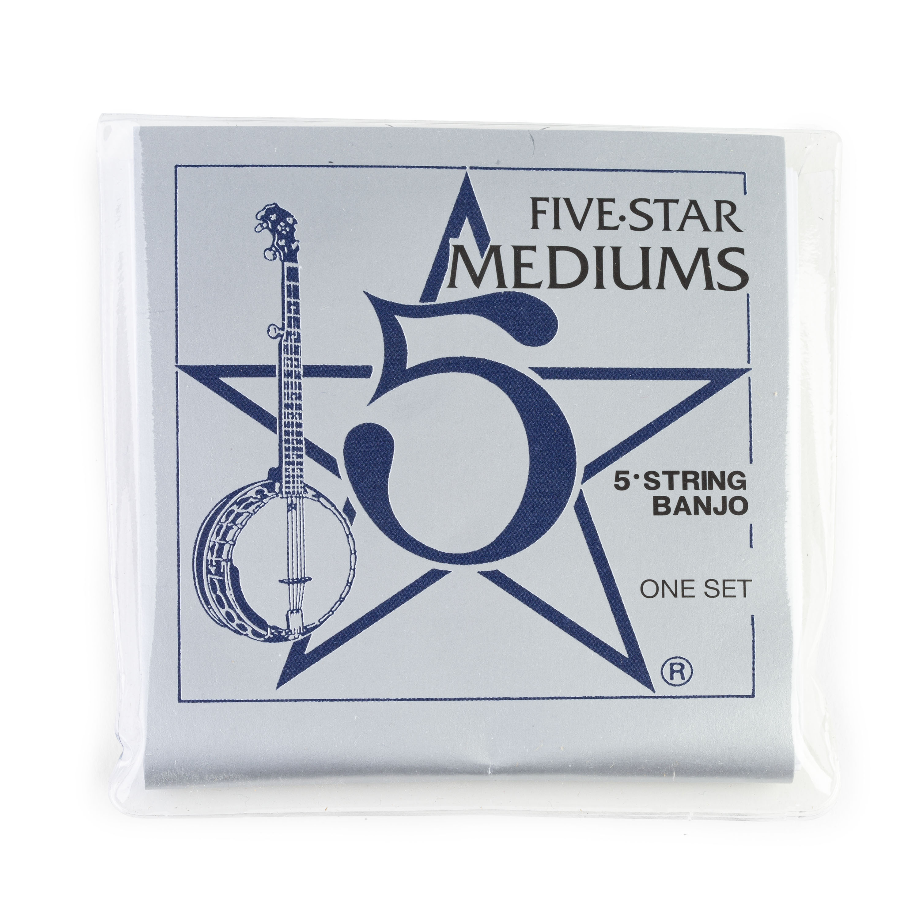Five-Star Banjo Strings, Medium 5-string (0.010" - 0.021") Five-Star Banjo Strings, Medium 5-string (0.010" - 0.021")