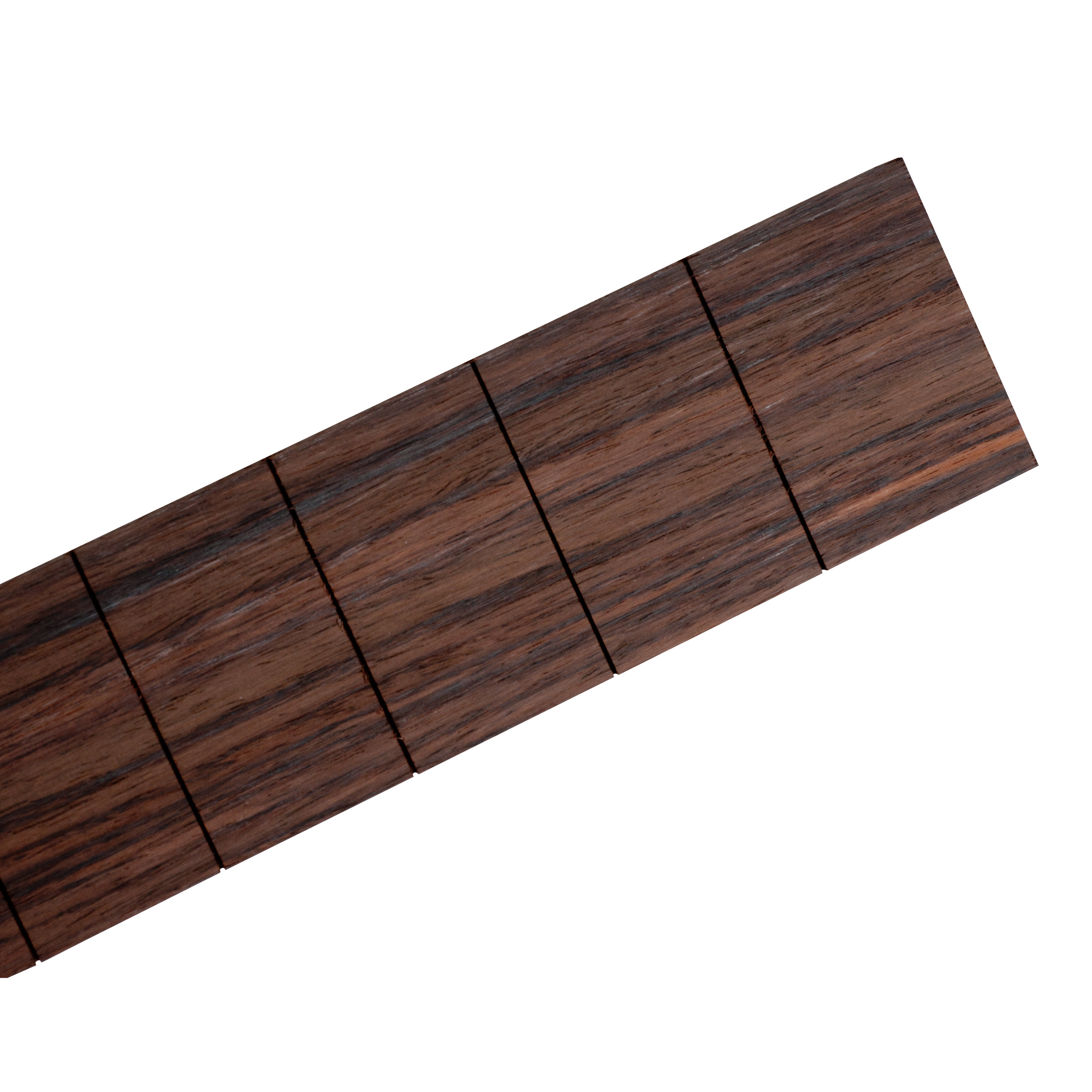Slotted Fingerboard for 5-string Banjo, Indian Rosewood Slotted Fingerboard for 5-string Banjo, Indian Rosewood