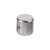 Flat-top Knob, Chrome, 1/4" shaft