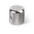 Dome Knob, Chrome, 1/4" shaft