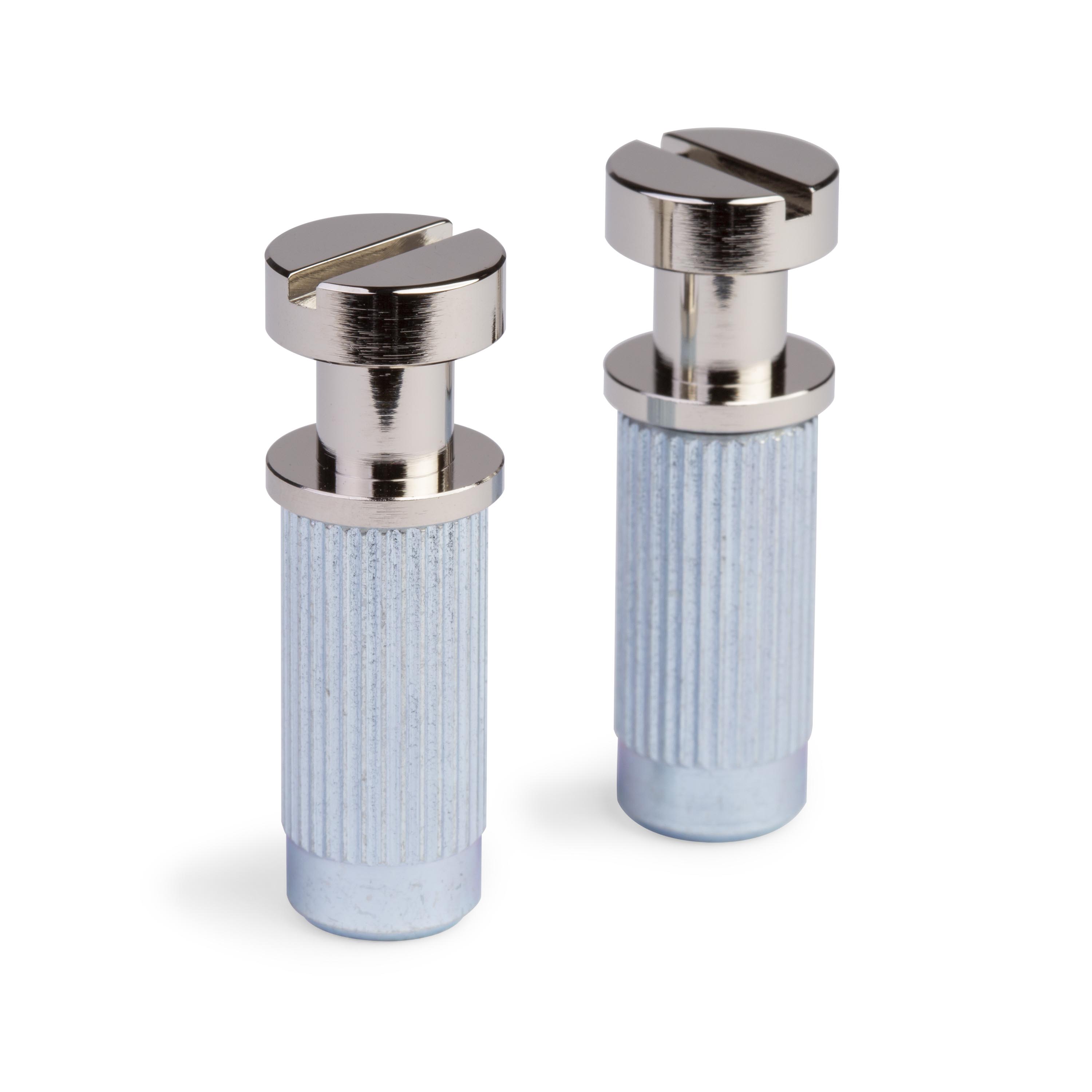 Stud/Bushing Set for Stop Tailpiece, Nickel