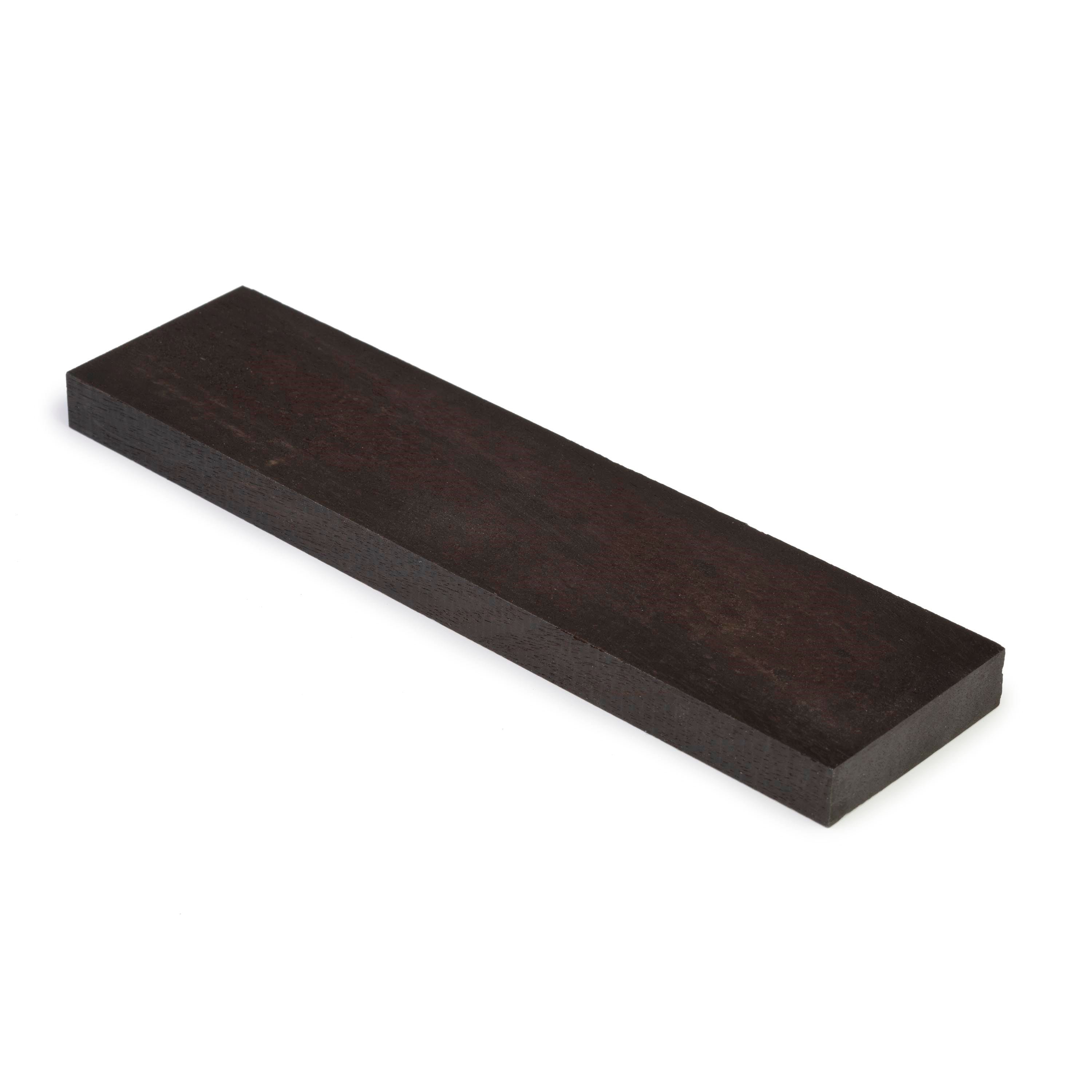 Flattop Guitar Bridge Blank, Premium Ebony