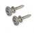 Strap Buttons for Gibson, Relic Aluminum, set of 2