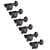 Grover Mid-Size Rotomatics (305 Series) 6-In-Line Tuners, Black