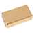 Humbucking Pickup Covers, Gold, no holes