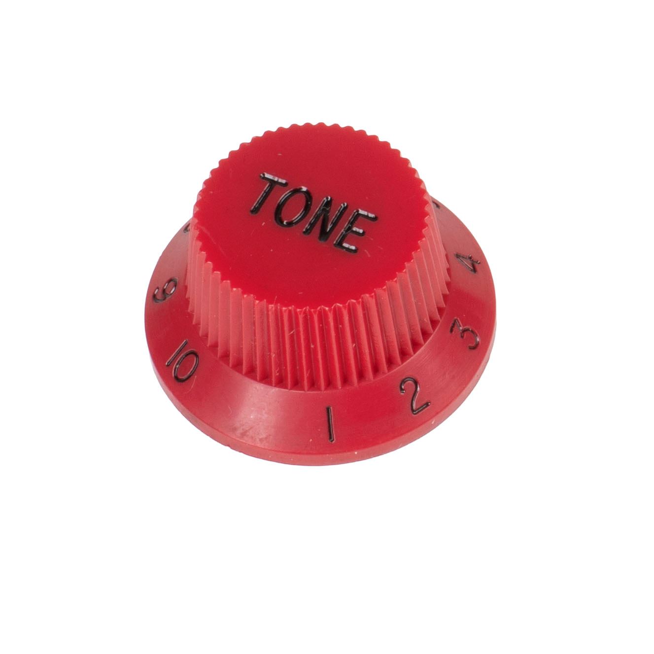 Strat Knob, Tone, Red