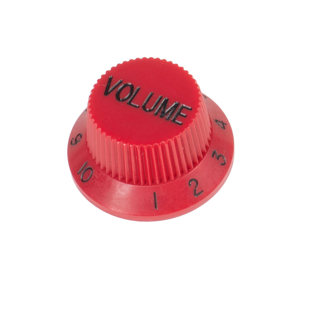 Strat Knob, Volume, Red