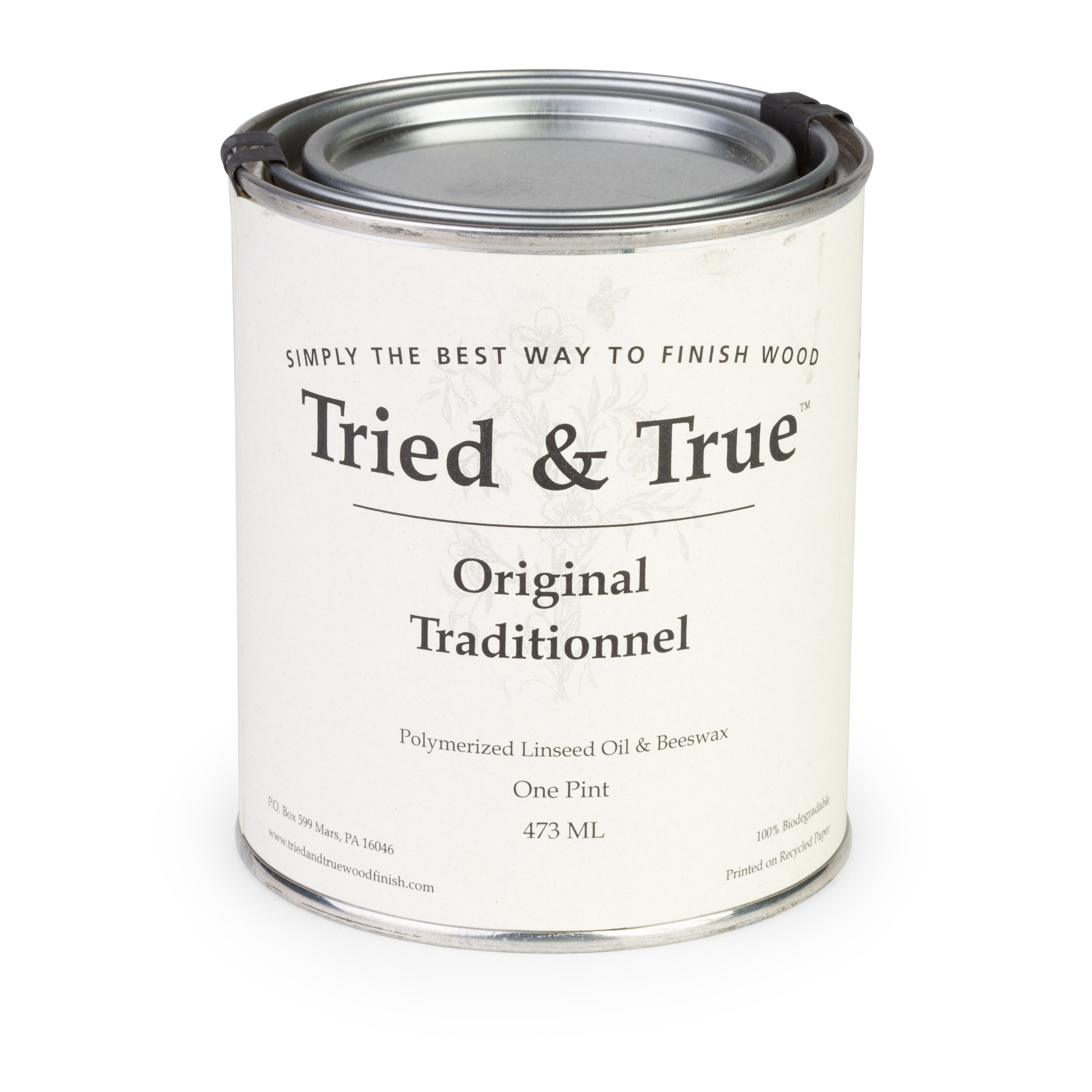 Tried & True Original Wood Finish, 1 pint can Tried & True Original Wood Finish, 1 pint can