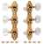 Schaller Classical Guitar Machines, Gold, pearloid