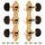 Schaller Classical Guitar Machines, Gold, ebony