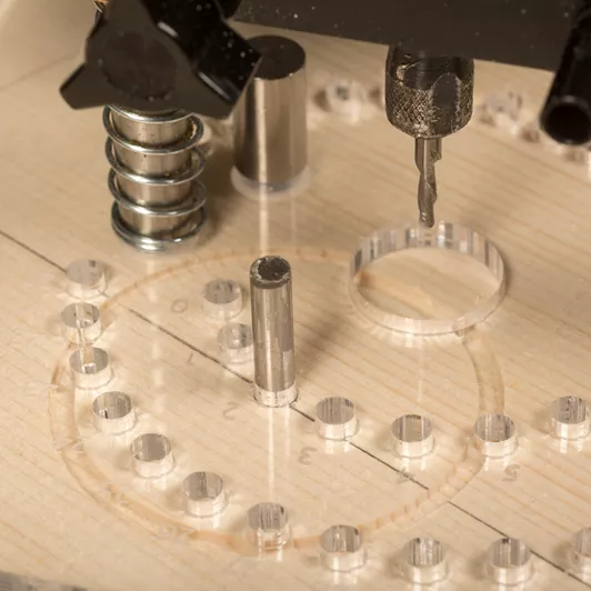 Rosette Router Bit StewMac Rosette Router Base - StewMac
