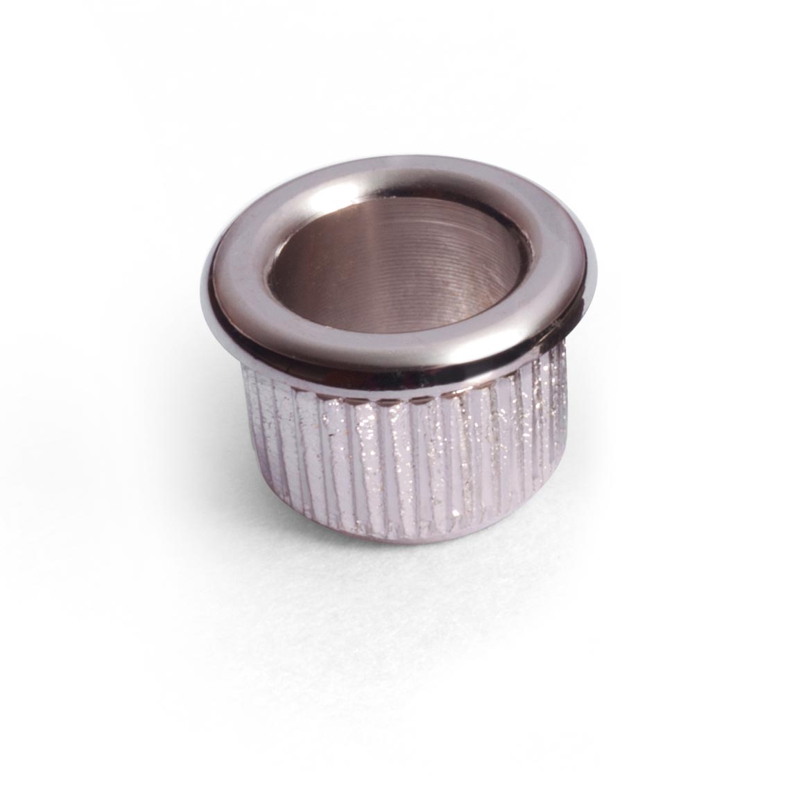 1920s-style Tuner Bushings, Knurled, nickel 1920s-style Tuner Bushings, Knurled, nickel