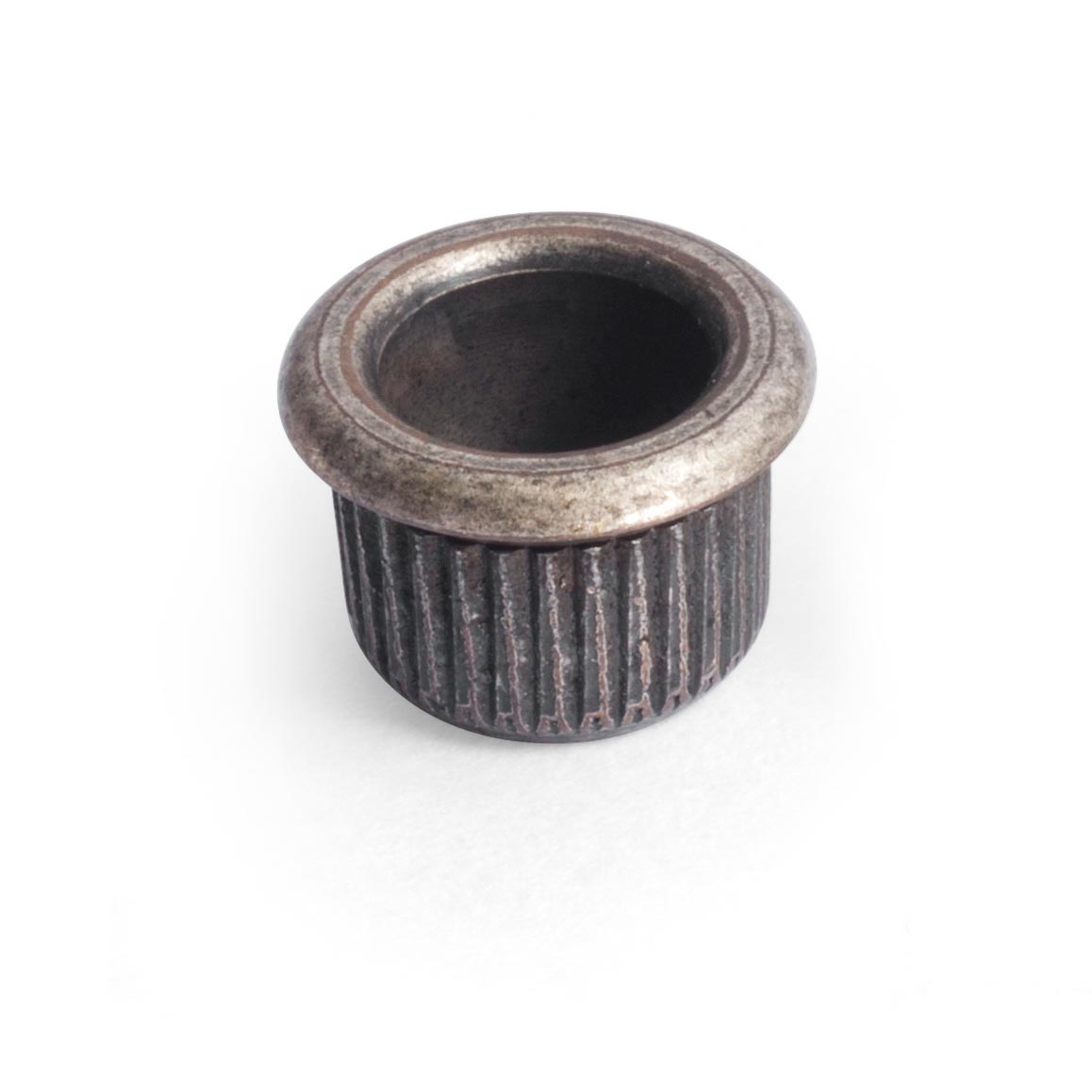 1920s-style Tuner Bushings, Knurled, relic nickel 1920s-style Tuner Bushings, Knurled, relic nickel