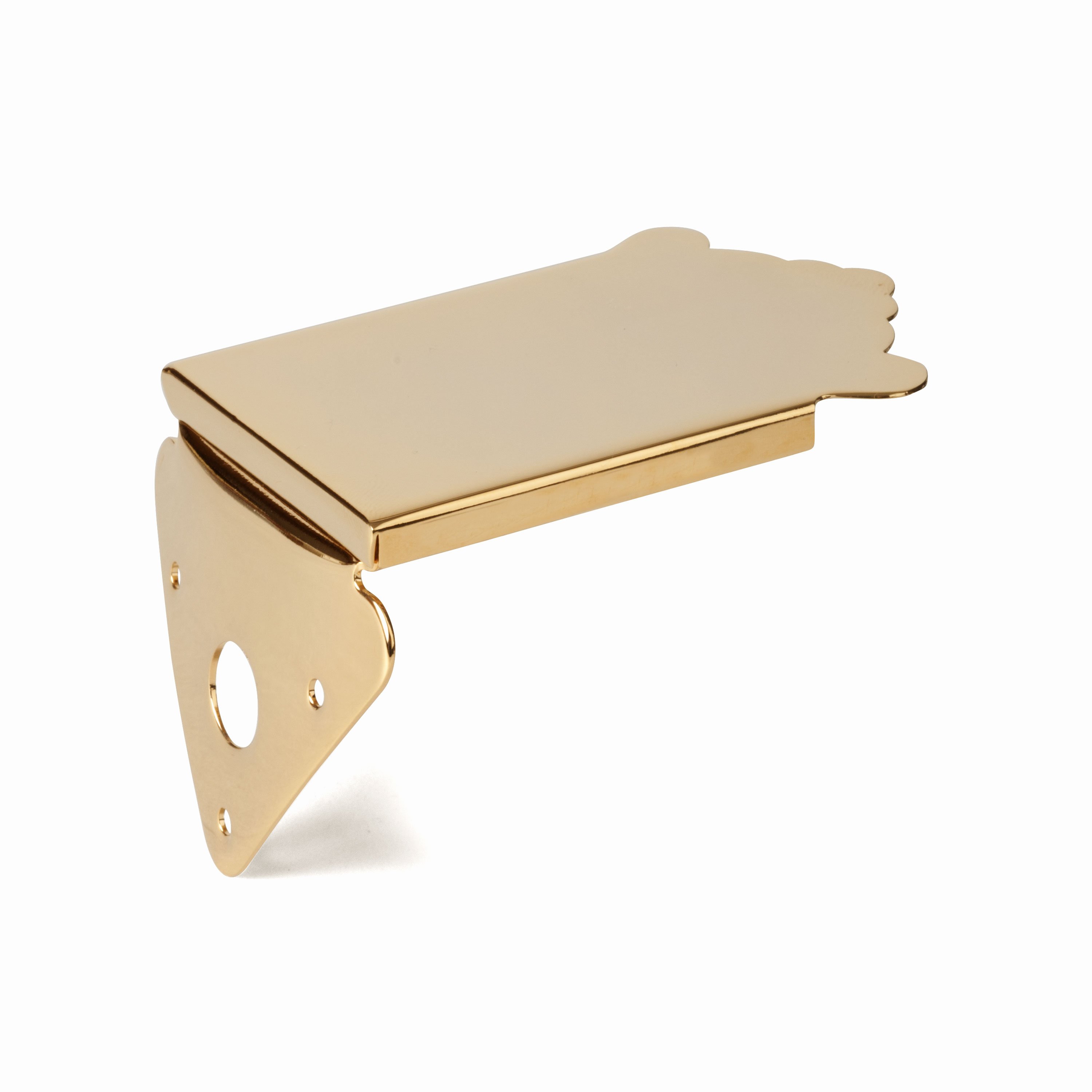 StewMac Mandolin Tailpiece, Gold StewMac Mandolin Tailpiece, Gold