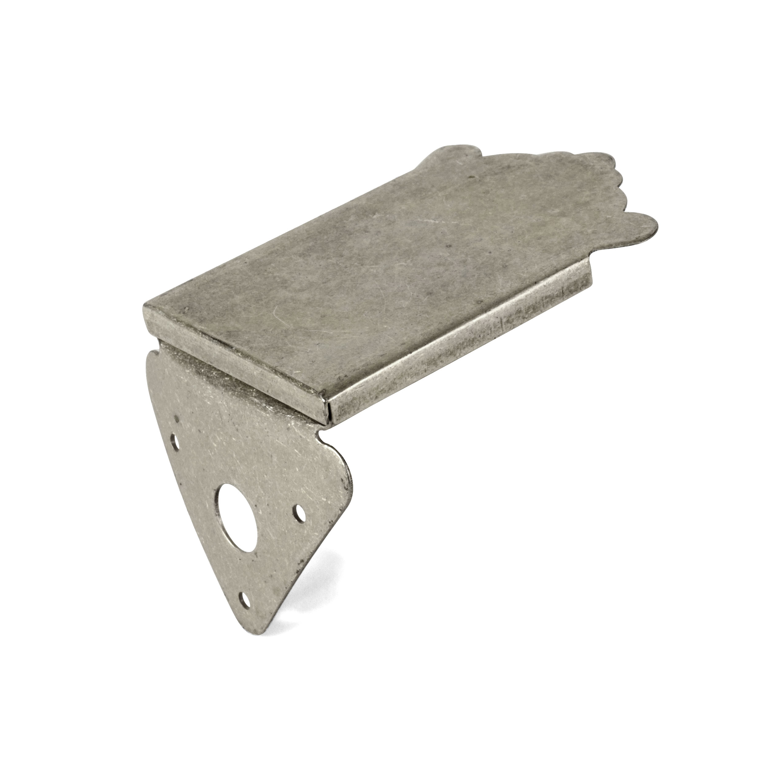 Golden Age Mandolin Tailpiece, Relic nickel Golden Age Mandolin Tailpiece, Relic nickel