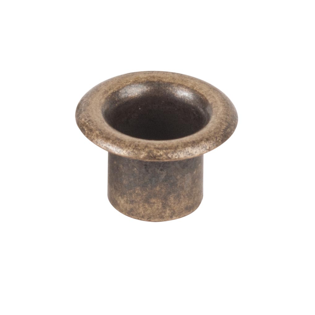 Vintage Grommet Tuner Bushing, Large - Relic Brass Vintage Grommet Tuner Bushing, Large - Relic Brass