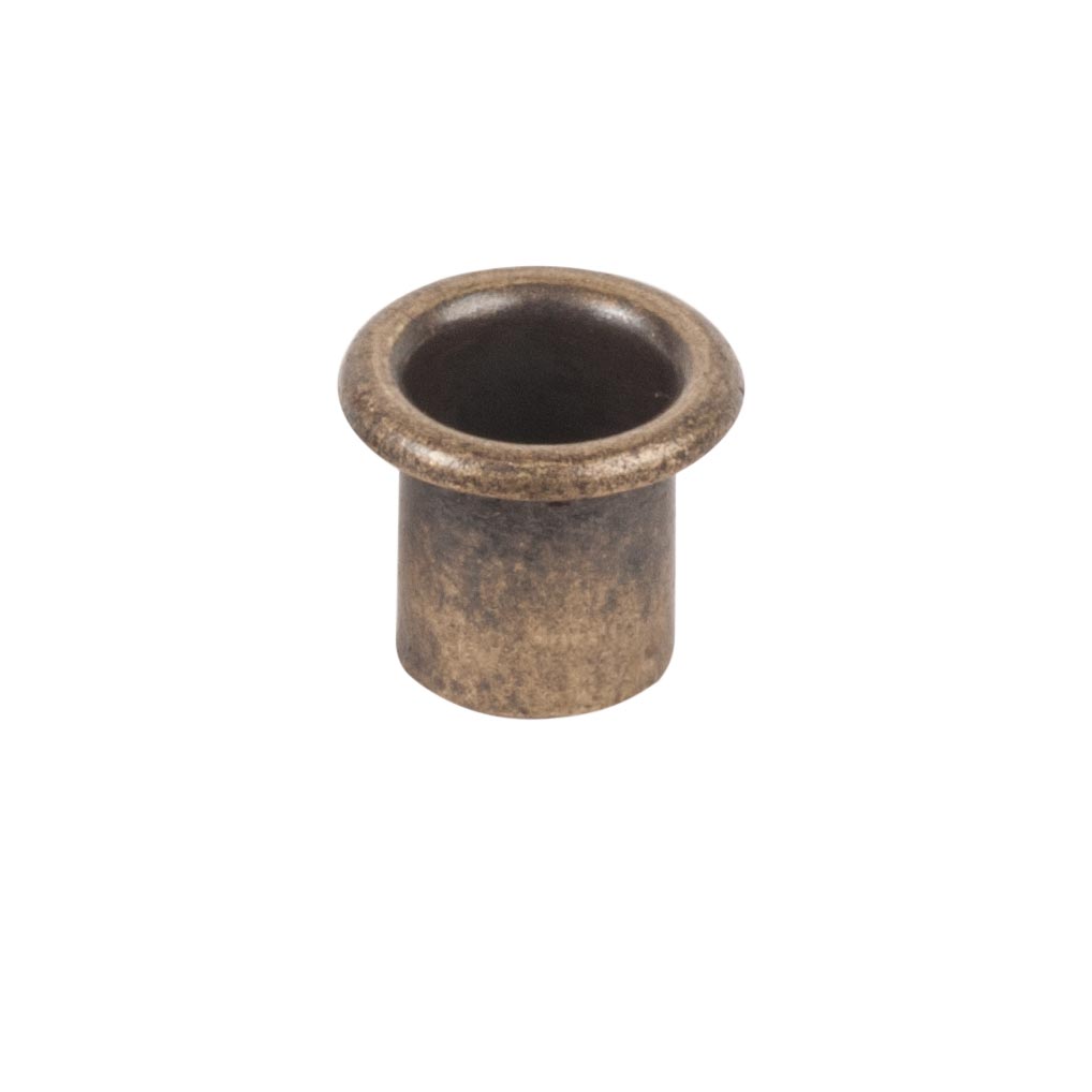 Vintage Grommet Tuner Bushing, Small - Relic Brass Vintage Grommet Tuner Bushing, Small - Relic Brass