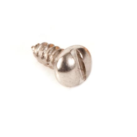 Truss Rod Cover Screw, Nickel, Slotted (0.099") Truss Rod Cover Screw, Nickel, Slotted (0.099")