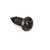 Truss Rod Cover Screw, Black, Phillips (0.099")