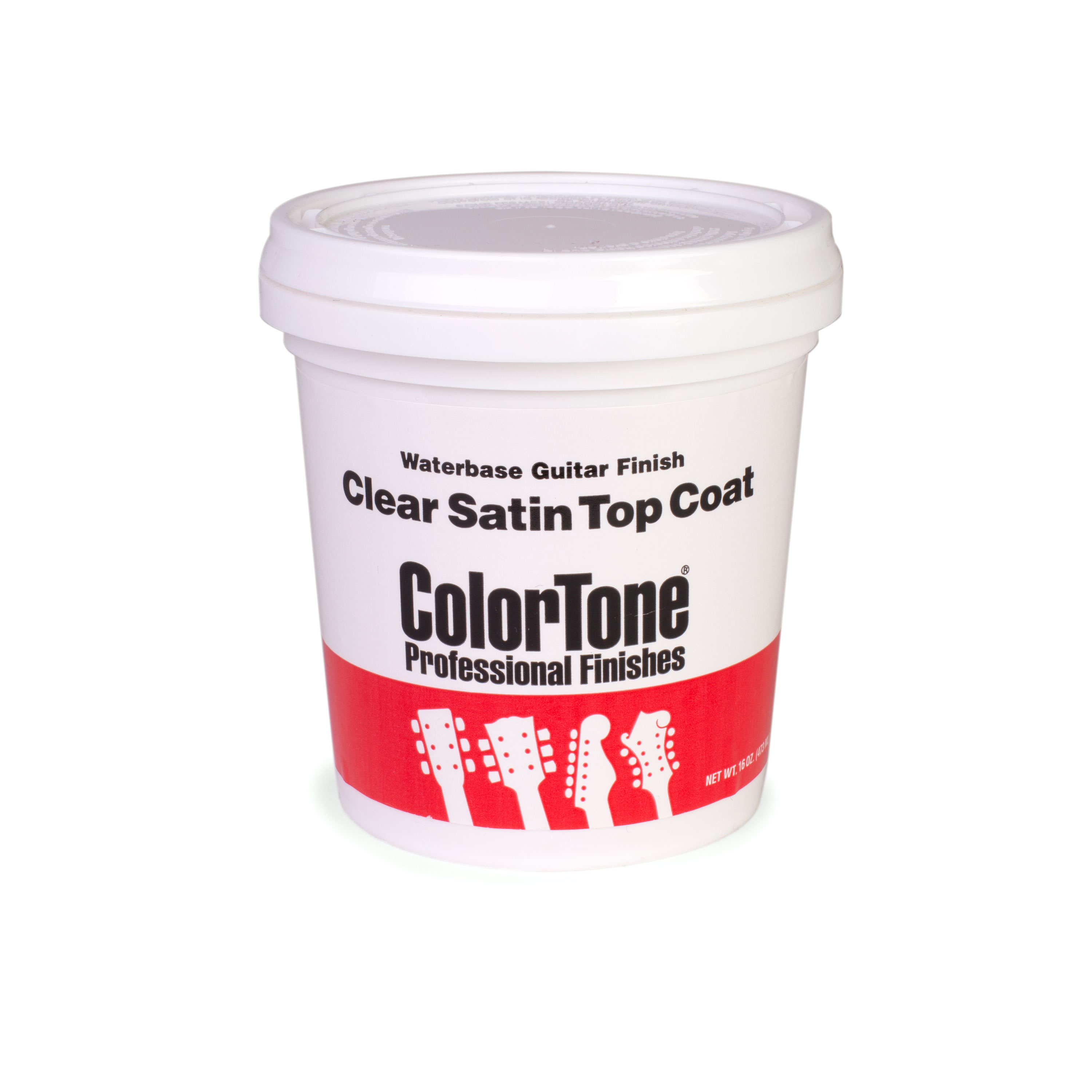ColorTone Waterbase Guitar Finish, Satin Top Coat, 16-oz. container ColorTone Waterbase Guitar Finish, Satin Top Coat, 16-oz. container