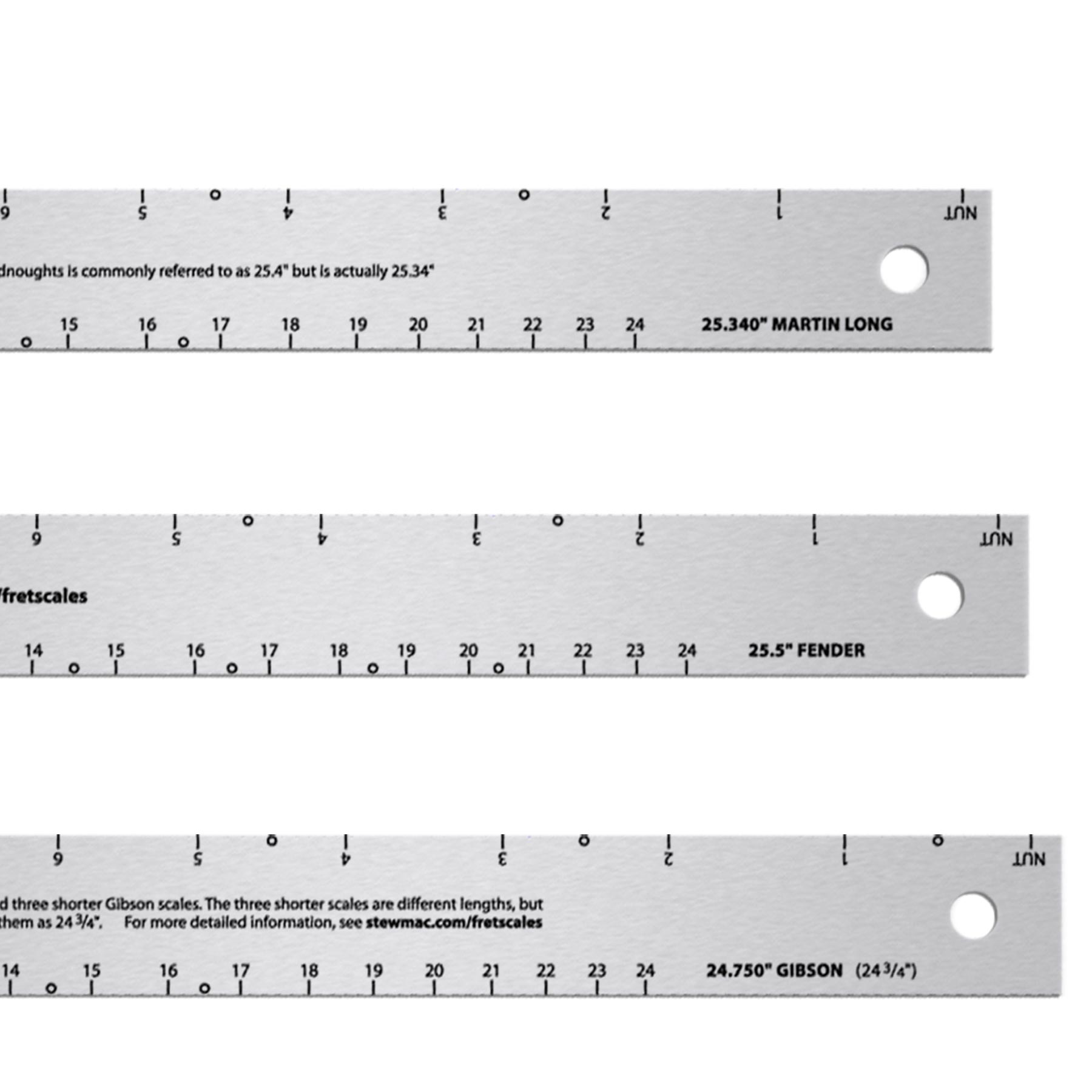 Fret Scale Ruler