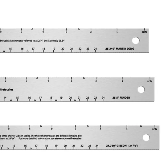 Fret Scale Ruler - StewMac
