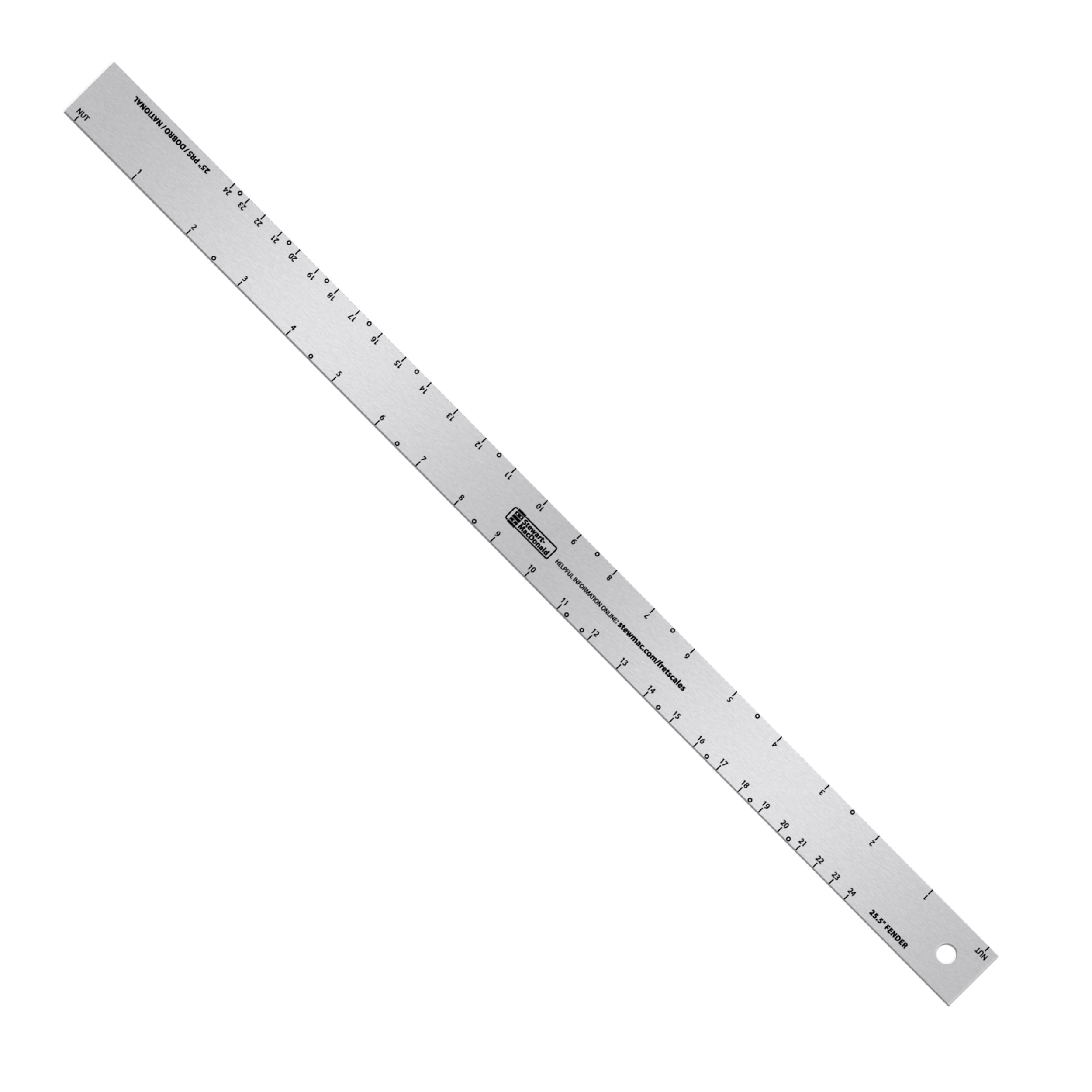 Fret Scale Ruler, Fender / PRS / Classical Ruler Fret Scale Ruler, Fender / PRS / Classical Ruler