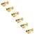 Grover Mini Locking Rotomatics (406 Series) 6-In-Line Tuners, Gold