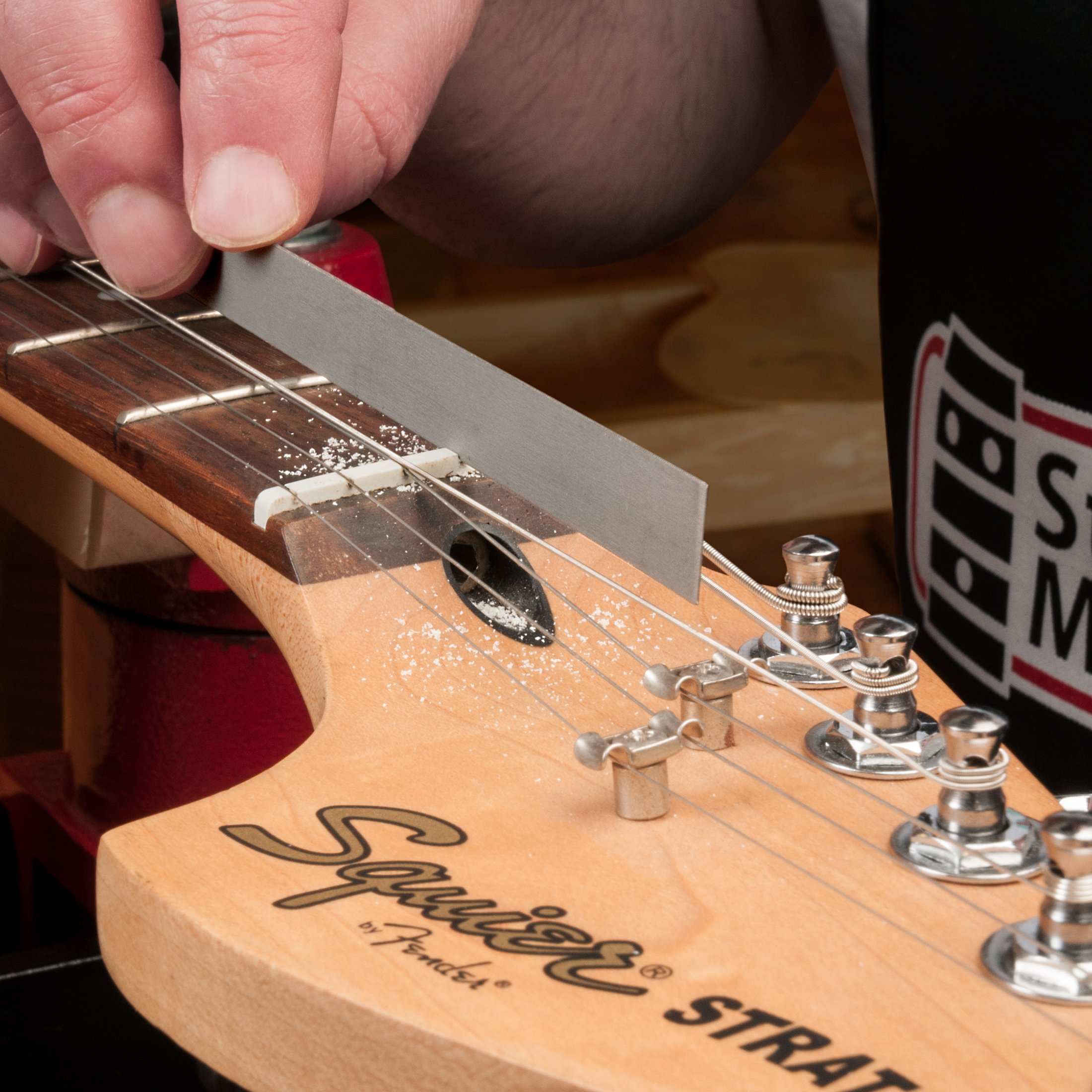 Gauged Nut Slotting File Set for Electric Guitar