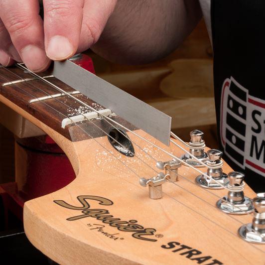 Gauged Nut Slotting File Set for Electric Guitar StewMac