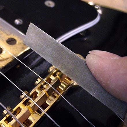 Gauged Nut Slotting File Set for Electric Guitar