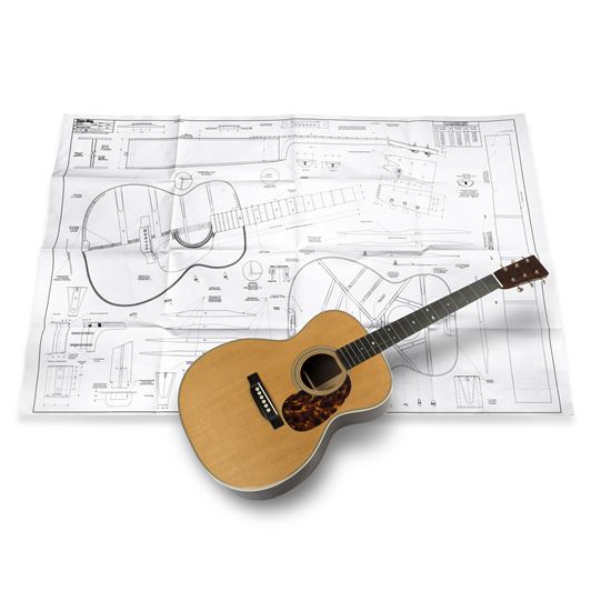 OM Guitar Plan StewMac