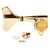 Individual Gotoh Compact Bass Tuner, Gold, single right tuner