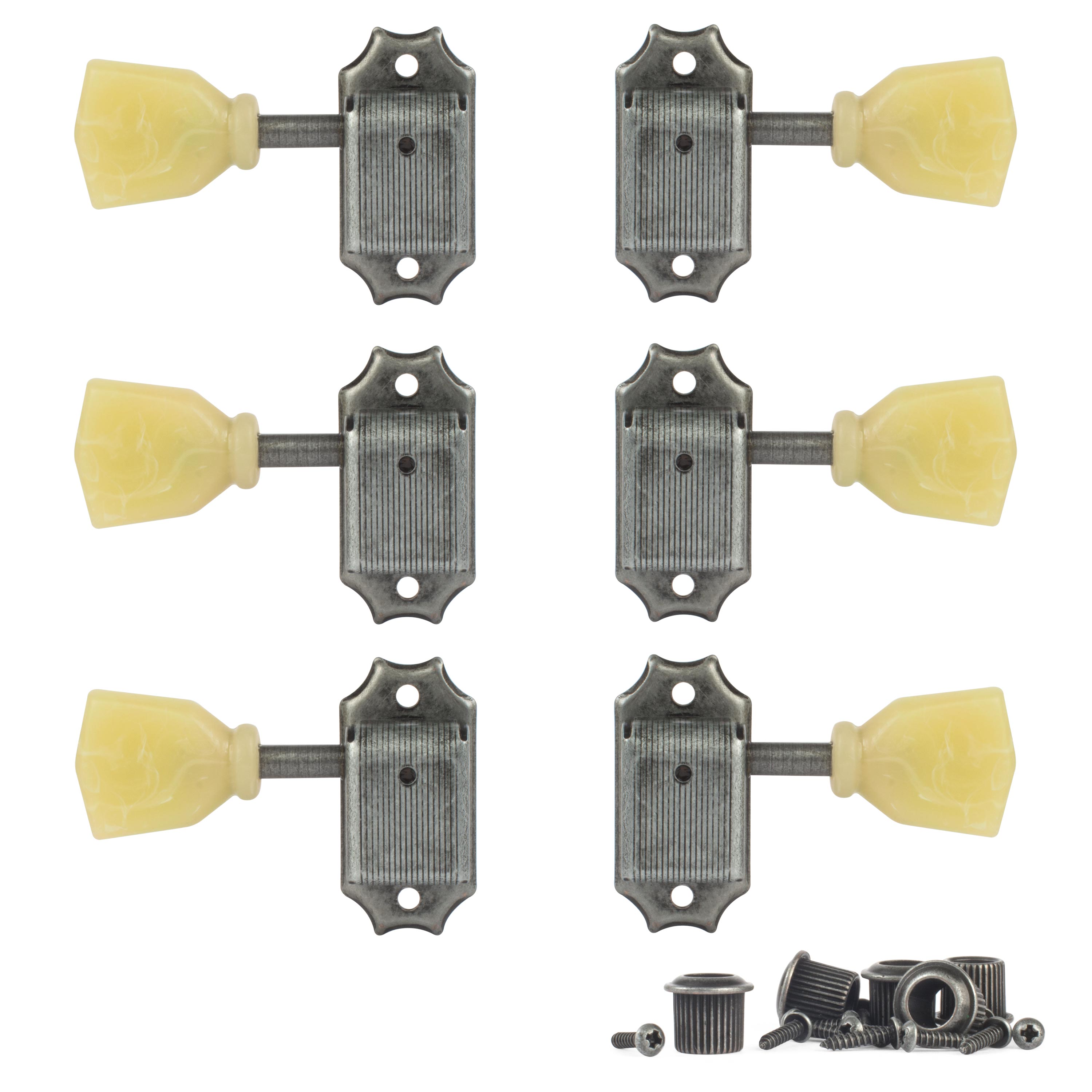 Golden Age Vintage Keystone-style 3+3 Tuning Machines