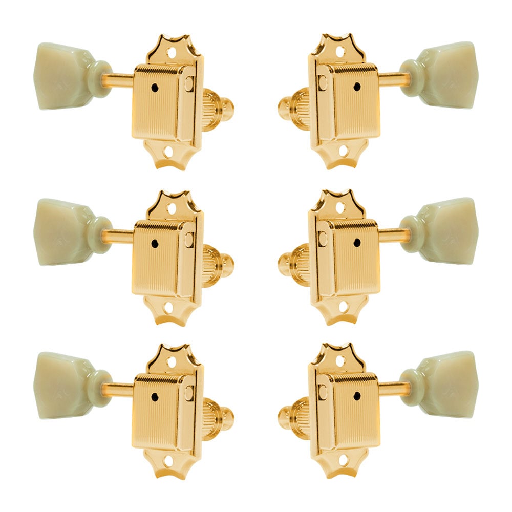 送料無料 通販 ファッション Keystone-style Vintage Gotoh 3+3 StewMac - Machines Tuning ダーツ