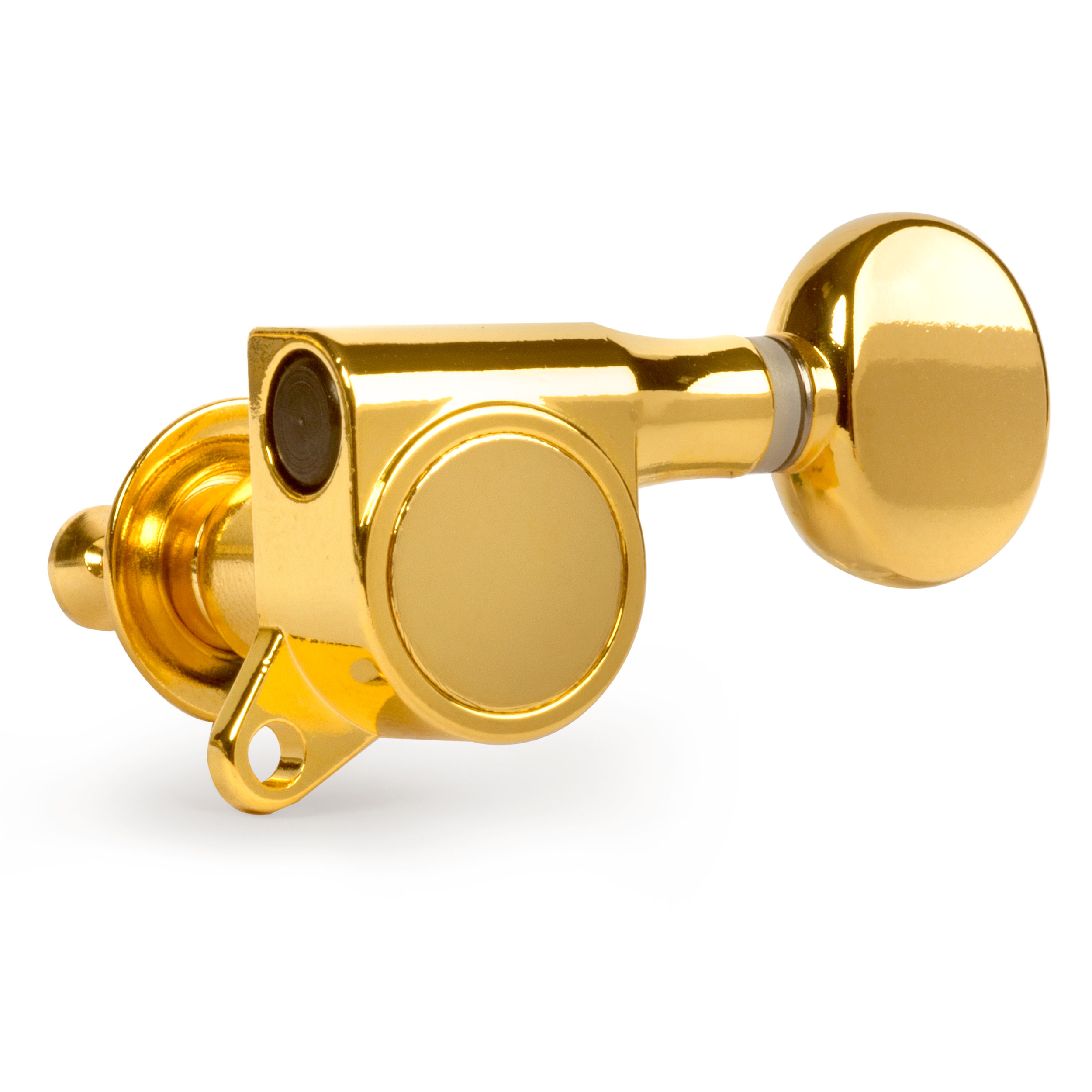 Golden Age Oval Knob 6-In-Line Tuners