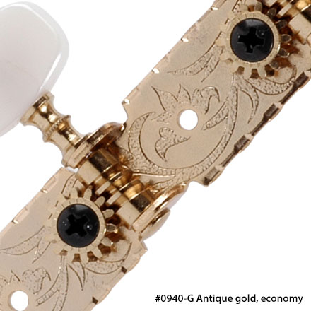 Lyra-style Gotoh Classical Guitar Tuners
