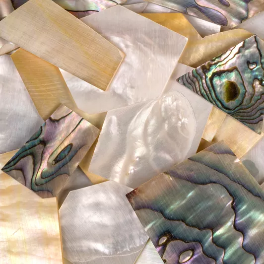 Pearl Inlay Texture Pearl Inlay Blanks - 1oz Pack - StewMac