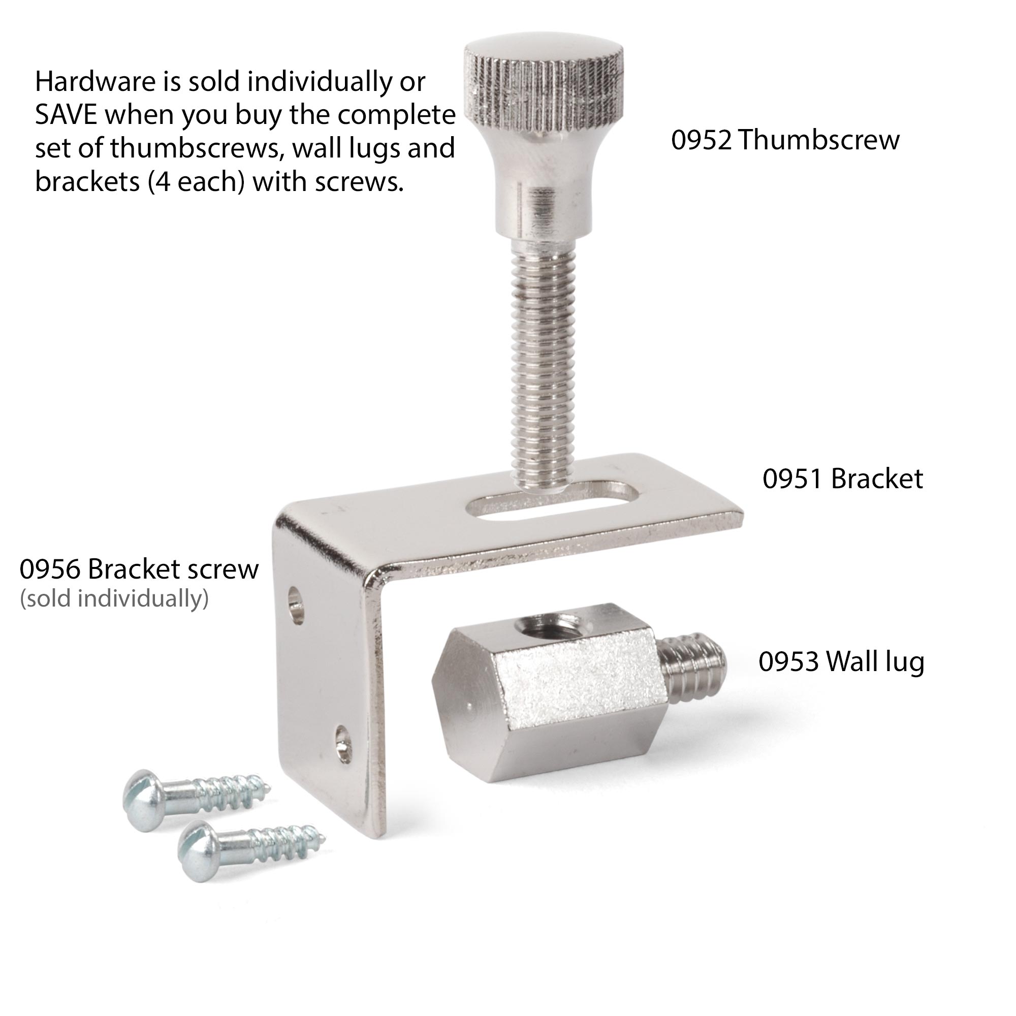 Banjo shop resonator screws