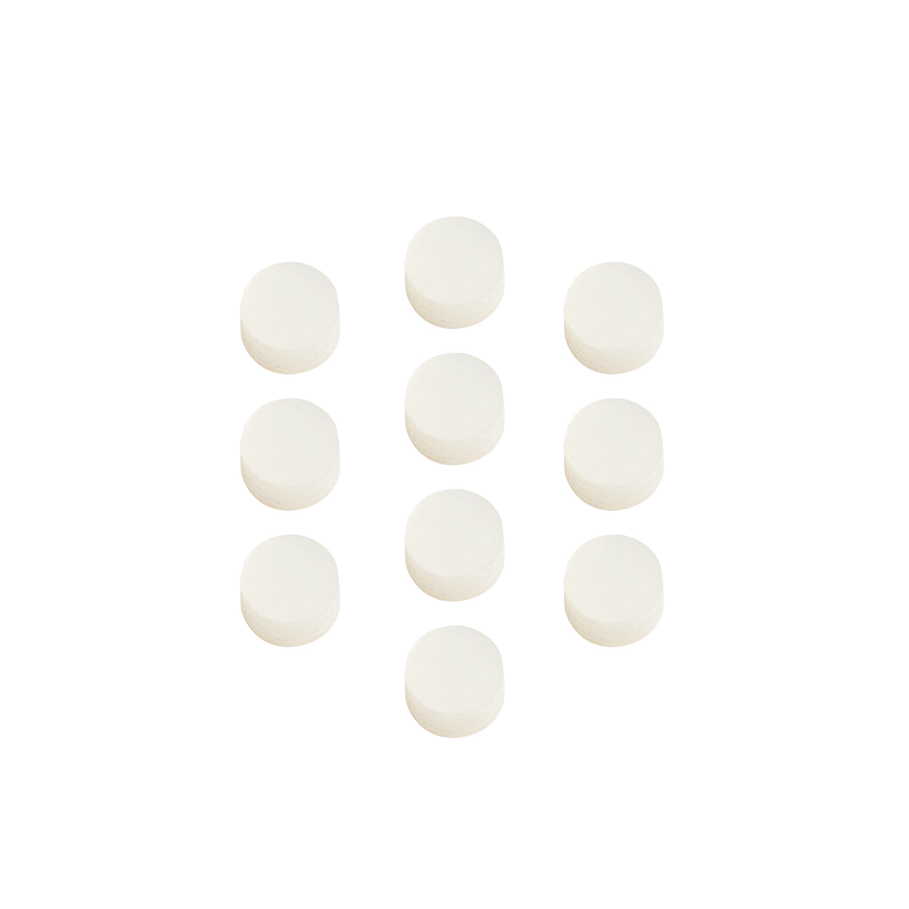 50+3 Free 3/32" (2.38mm) White Mother Of Pearl Inlay Dots – For Guitar By J&n Pearl