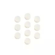 50+3 Free 3/32" (2.38mm) White Mother Of Pearl Inlay Dots – For Guitar By J&n Pearl