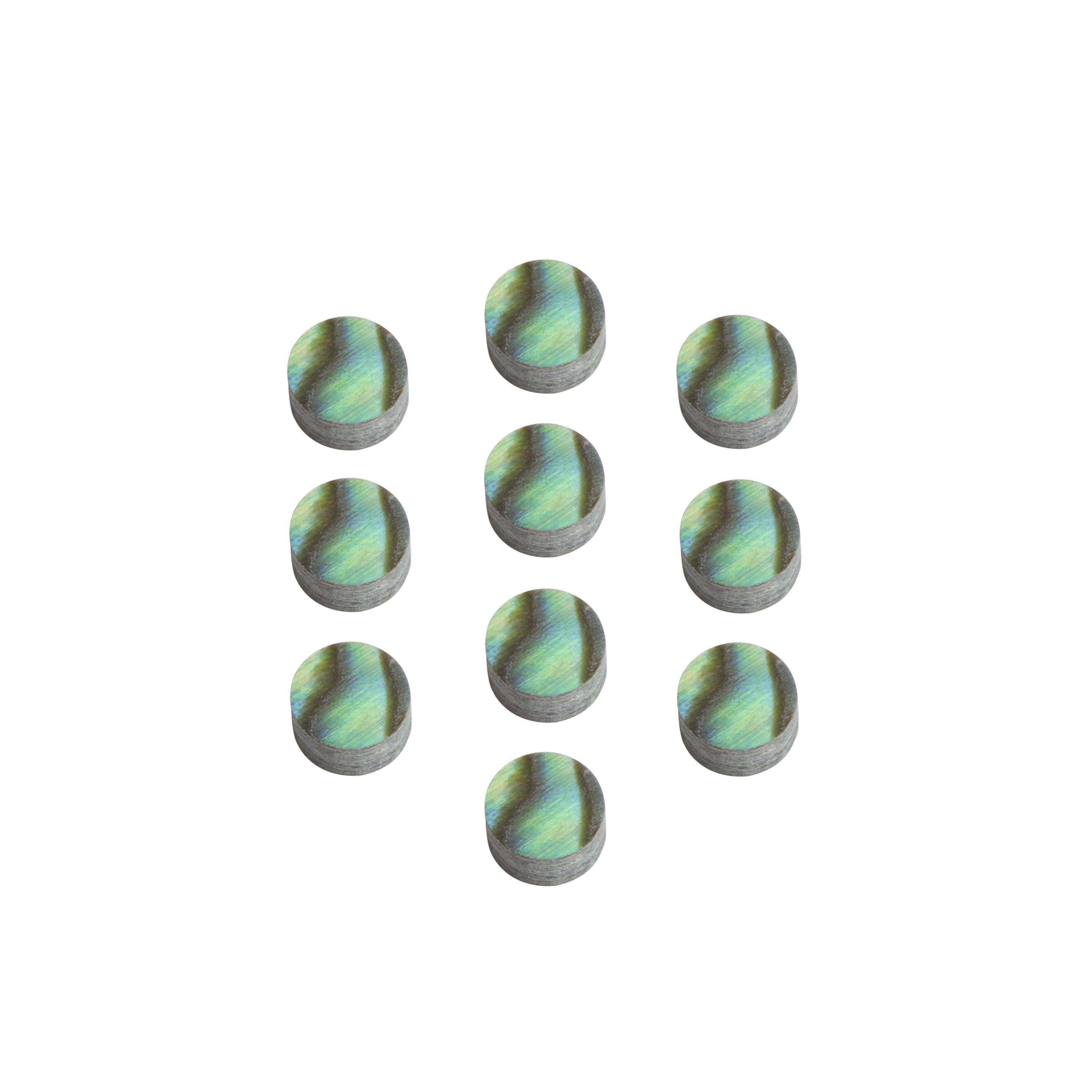 Pearl Fretboard Side Dots, Abalone, package of 10 Pearl Fretboard Side Dots, Abalone, package of 10