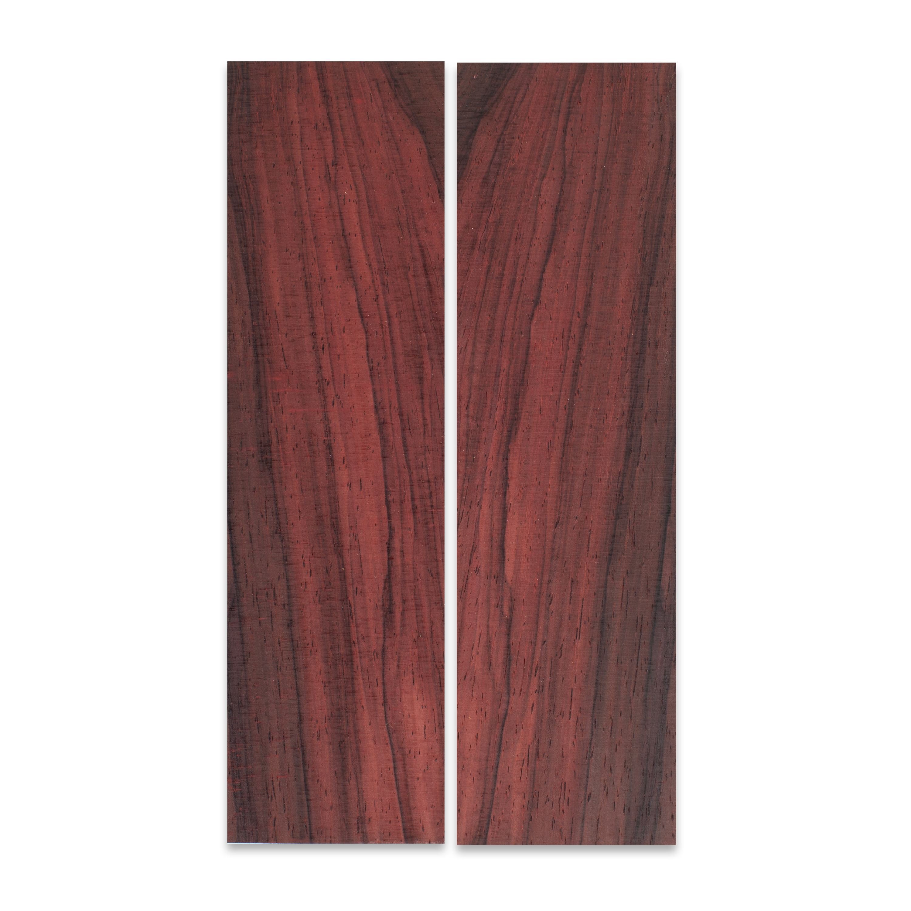 Peghead Overlay Veneer, Bois de Rose, Bookmatched