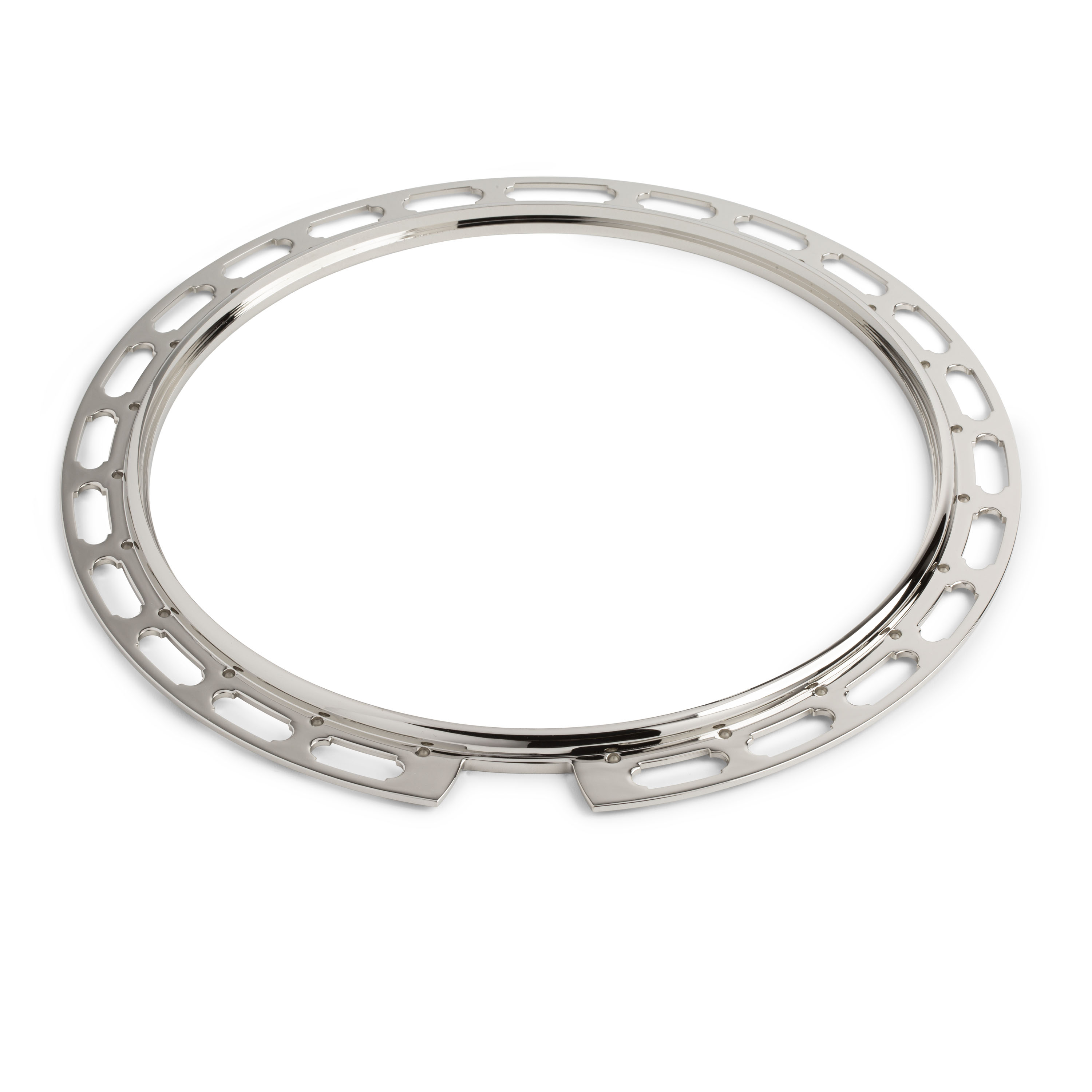 Prucha Mastertone Style Banjo Flange,  Nickel Prucha Mastertone Style Banjo Flange,  Nickel
