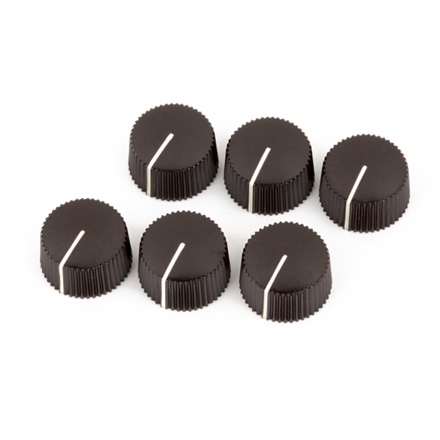 Fender Pure Vintage Dark Brown Amplifier Knobs