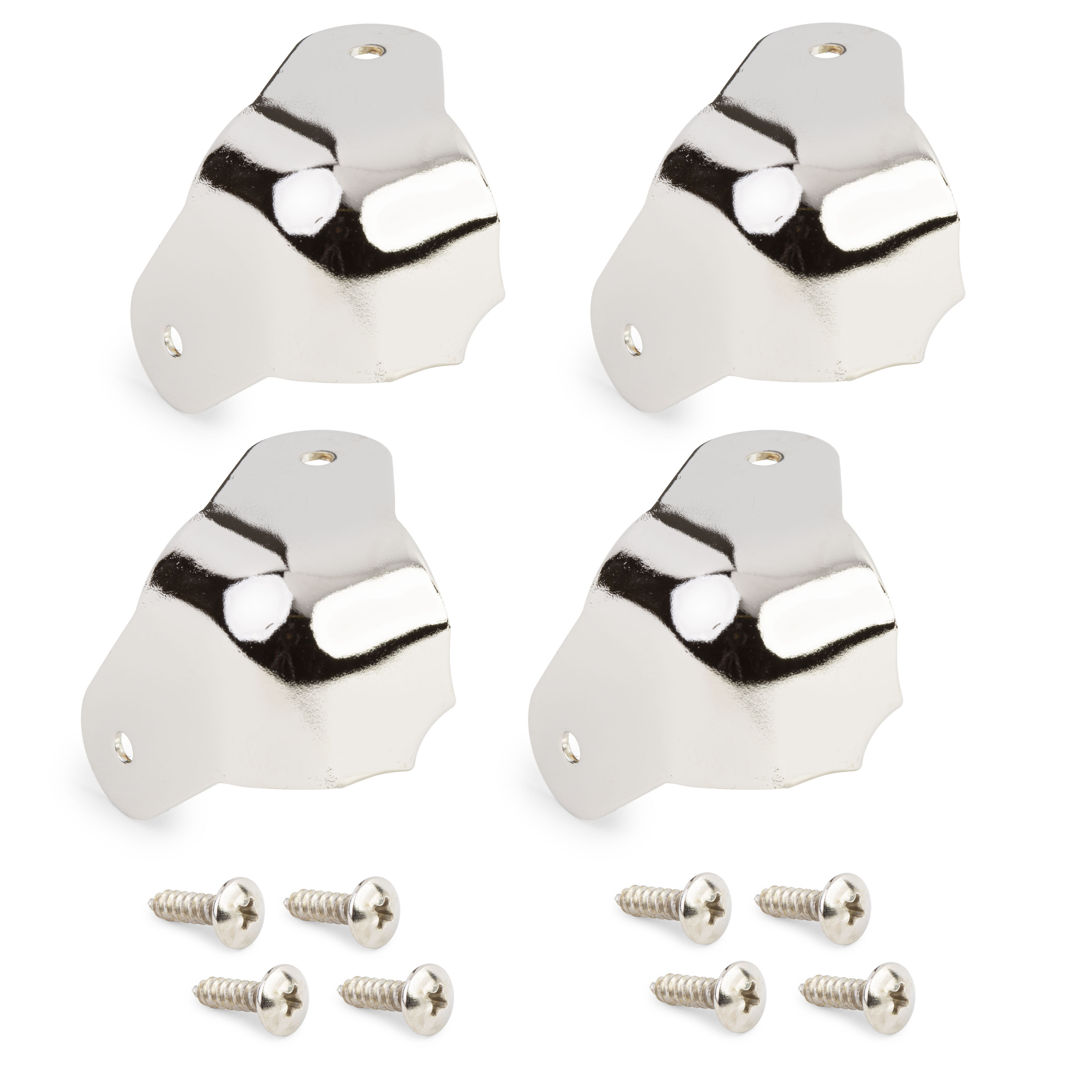 Fender Pure Vintage Amplifier Corners, 2-Screw Mount, Set of 4