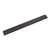 Unslotted Fingerboard for Bass, Ebony, 3" wide
