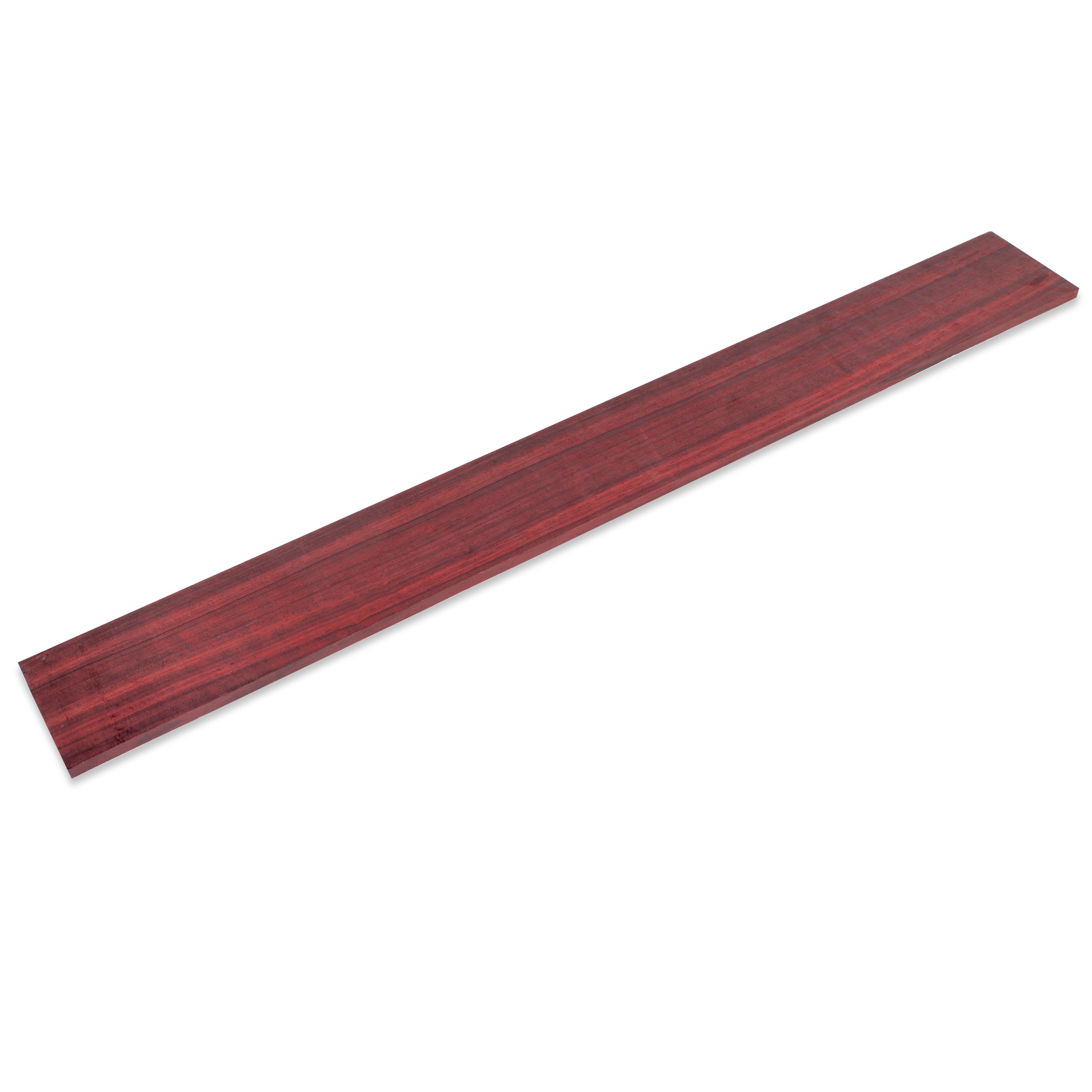 Unslotted Fingerboard for Bass, Bois de Rose, 3" wide